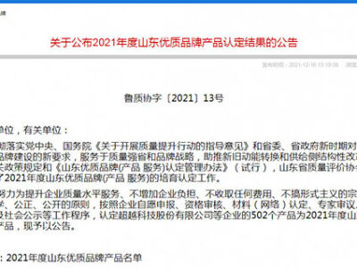 赏金国际机械丨2021年度山东优质品牌！！！