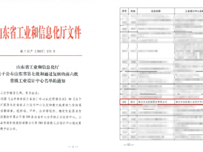喜报！通过省级工业设计中心认定！